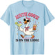Funny Silly Goose Auntie Goose is On The Loose T-Shirt - T-Shirt | Light Blue