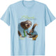 Disney Zootopia 2 Flash Slothmore Play Wild Wave with Coffee T-Shirt - T-Shirt | Light Blue