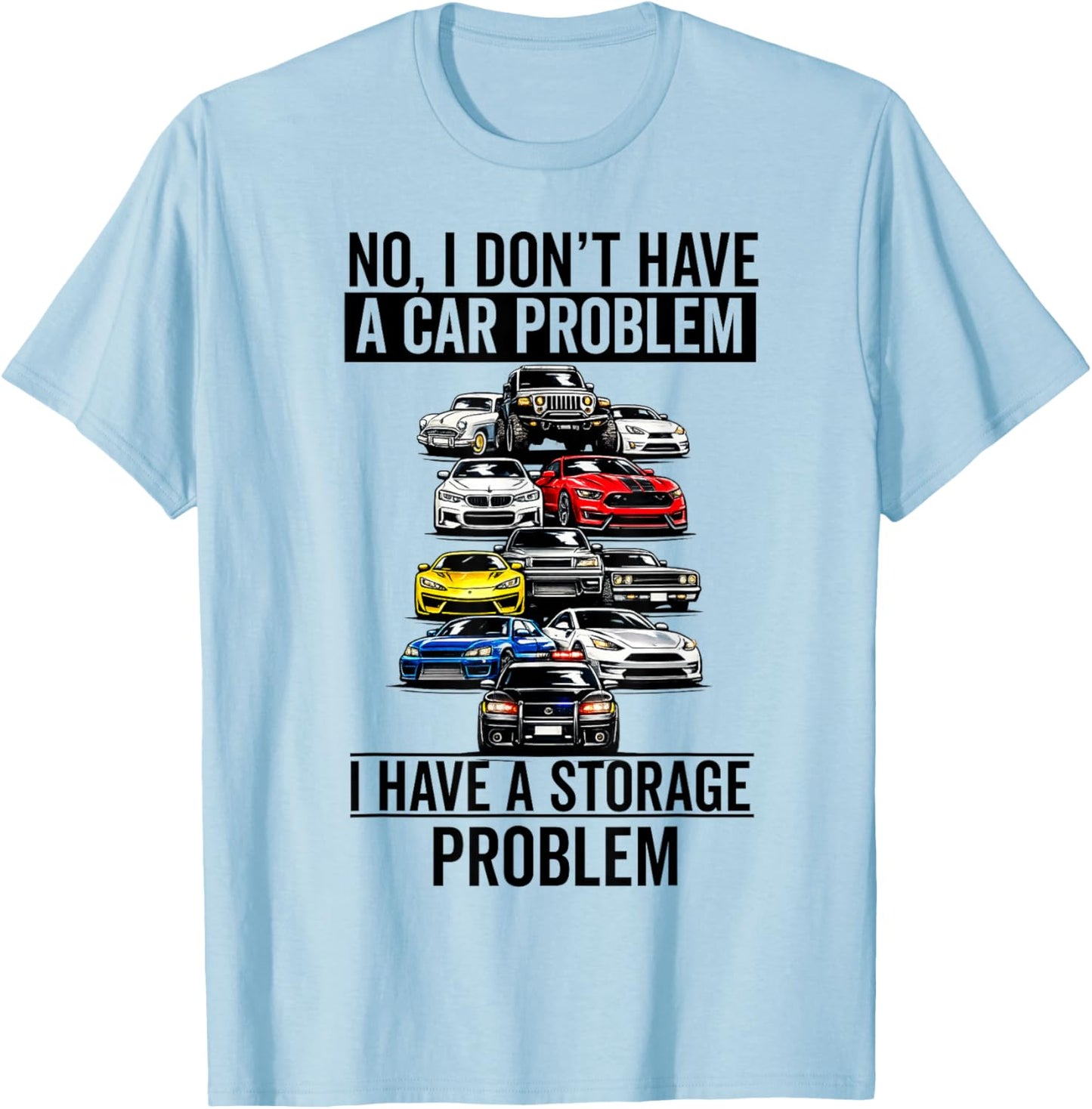 Funny T-Shirt - T-Shirt | Light Blue