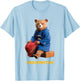Paddington Bär in Peru auf Koffer T-Shirt - T-Shirt | Light Blue