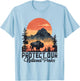 Save Our National Parks Resist Service Bison Buffalo Vintage T-Shirt - T-Shirt | Light Blue