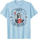 Vintage Retro Party in the USA 4th Of July Lovers Drinking T-Shirt - T-Shirt | Light Blue
