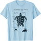 Youth Sea Turtle Anatomy T-Shirt - T-Shirt | Light Blue