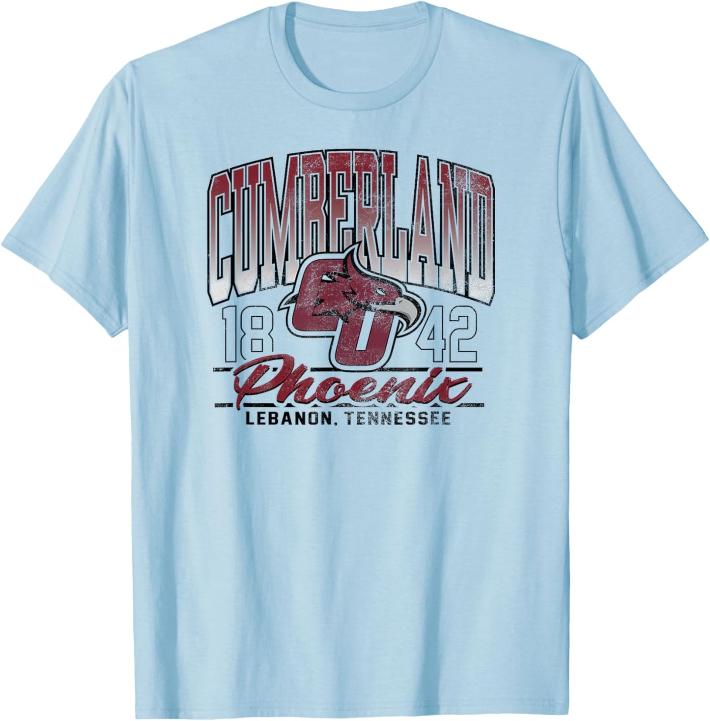 Cumberland Phoenix Kicking It White Officially Licensed T-Shirt - T-Shirt | Light Blue
