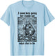 Medieval Knight Mouse Renaissance Fair I Must Keep Going T-Shirt - T-Shirt | Light Blue