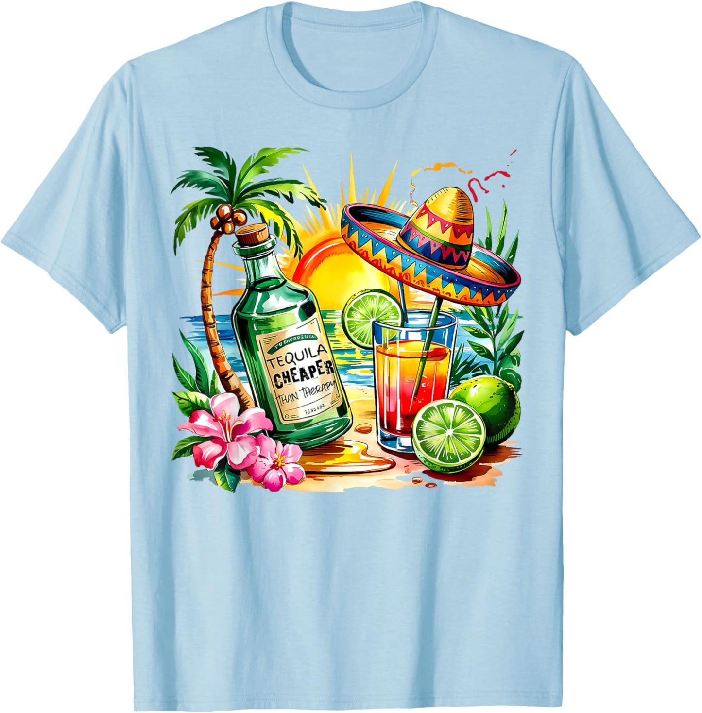 Mexican T-Shirt - T-Shirt | Light Blue