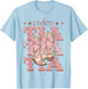 Rodeo Tia Pink Boots Coquette Cow-Girl Birthday Party T-Shirt - T-Shirt | Light Blue