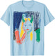 Pop Art Colorful Design With A Devil Women's T-Shirt - T-Shirt | Light Blue