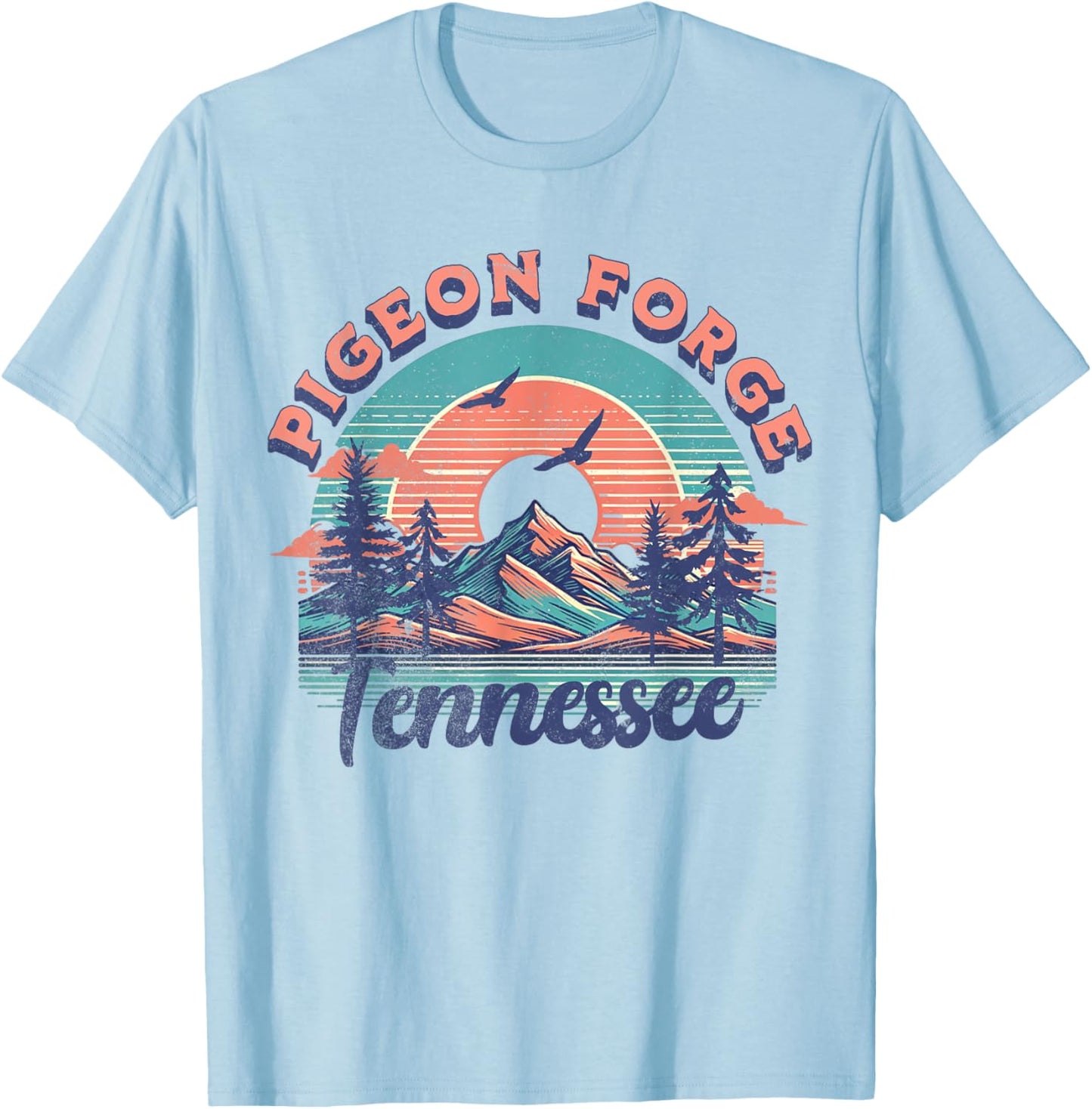 Pigeon Forge T-Shirt - T-Shirt | Light Blue