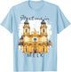 Melk Austria Traveling Trip Melk Abbey Meet Me In Melk T-Shirt - T-Shirt | Light Blue