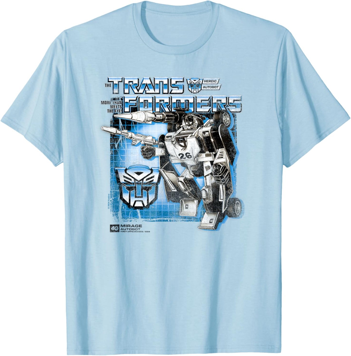 Transformers Mirage Box T-Shirt - T-Shirt | Light Blue
