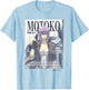 Ghost in the Shell Stand Alone Complex Motoko Vintage Poster T-Shirt - T-Shirt | Light Blue