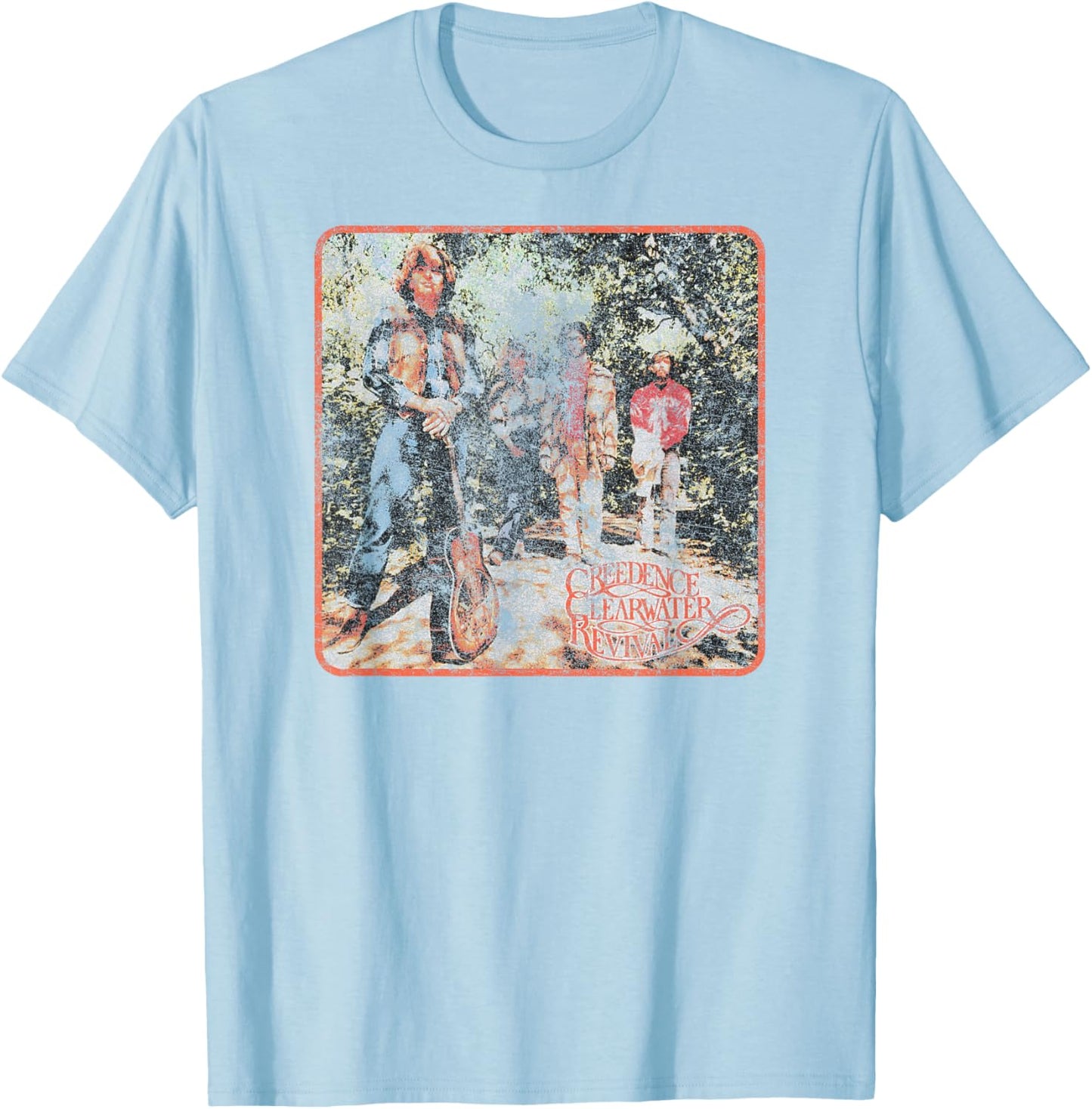 Creedence Clearwater Revival Green River T-Shirt - T-Shirt | Light Blue