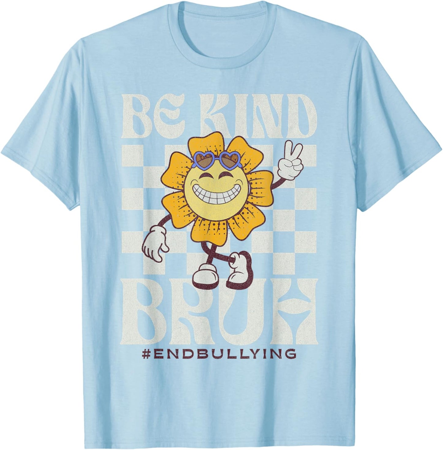 Be Kind Unity Day Orange Anti Bullying For Kids teachers T-Shirt - T-Shirt | Light Blue