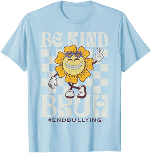 Be Kind Unity Day Orange Anti Bullying For Kids teachers T-Shirt - T-Shirt | Light Blue