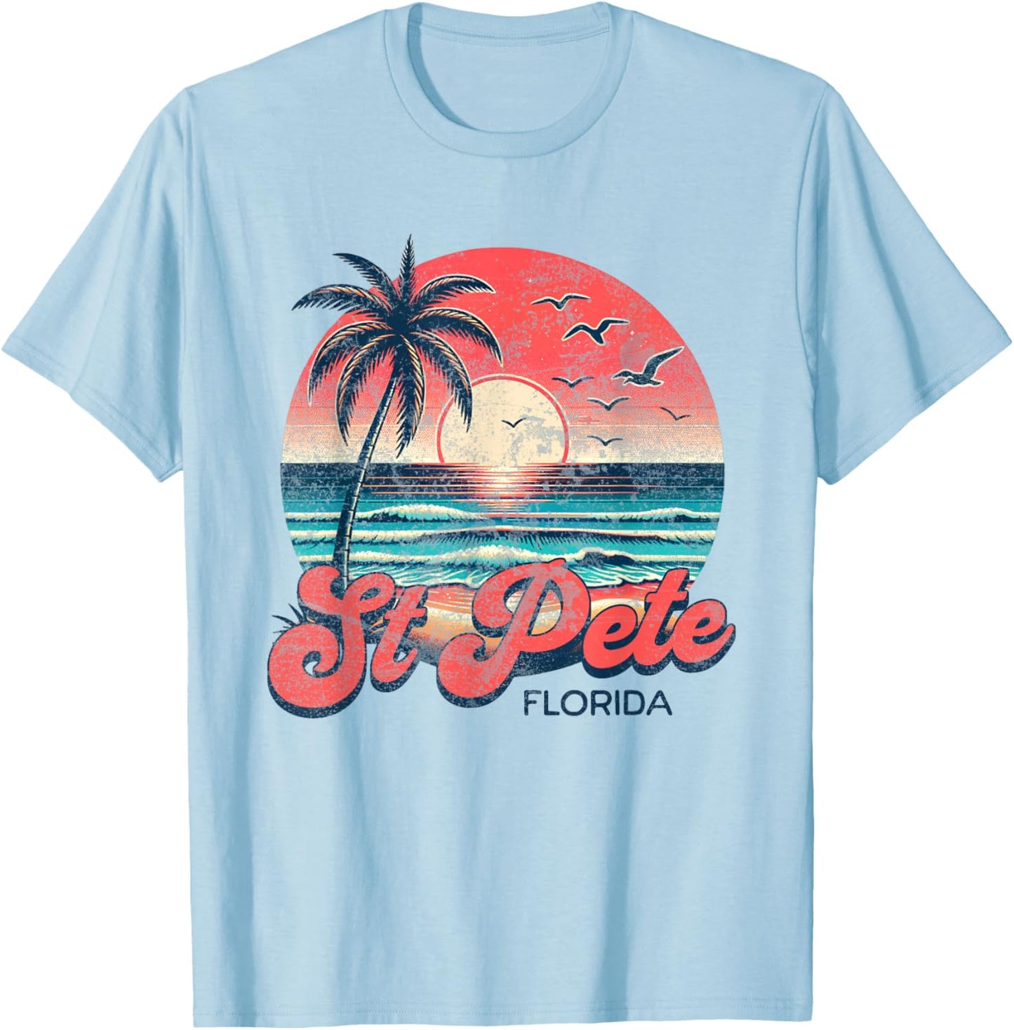 St Pete T-Shirt - T-Shirt | Light Blue