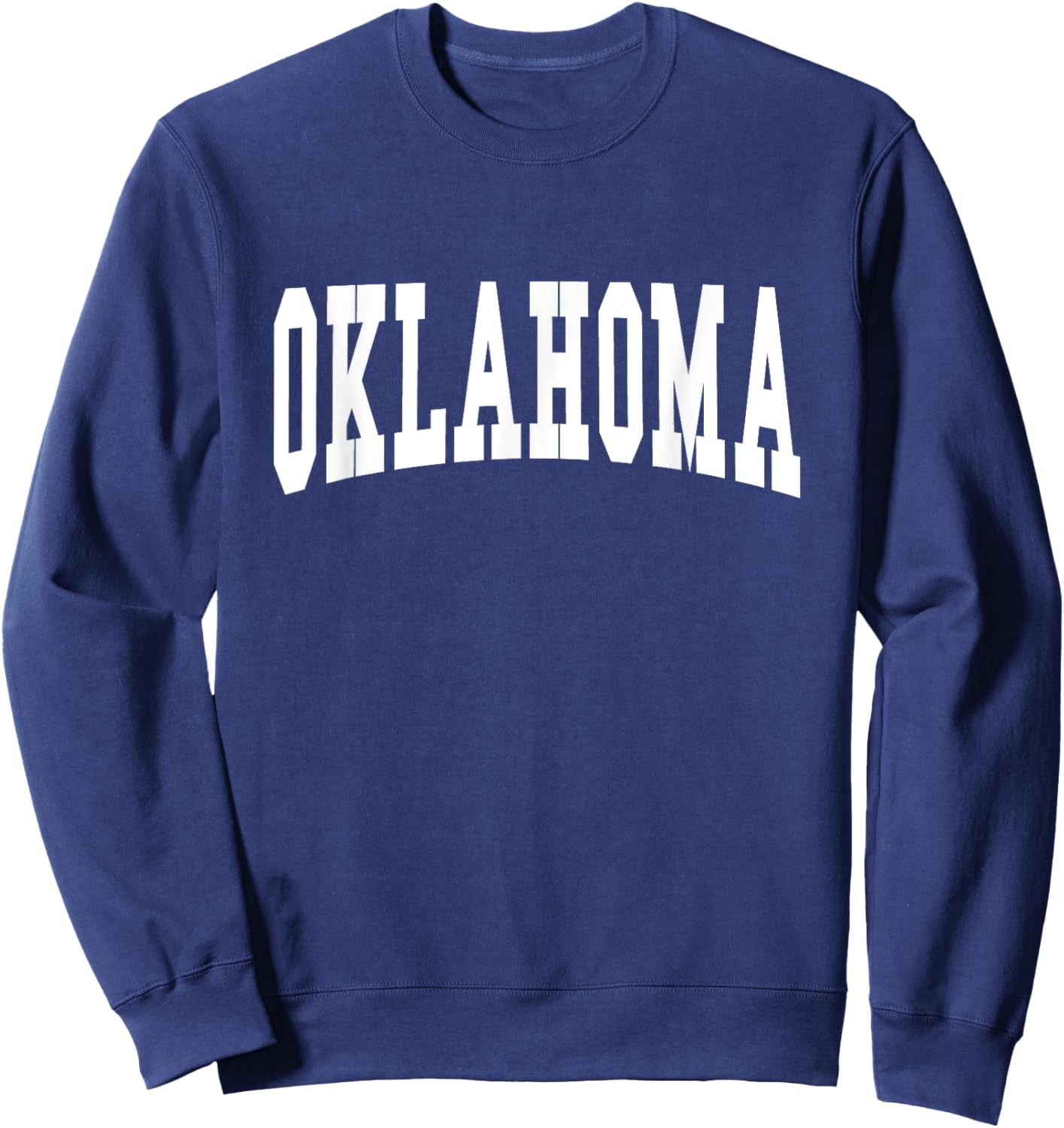 OKLAHOMA - Throwback Design - Classic Sweatshirt - Sweatshirt | Navy