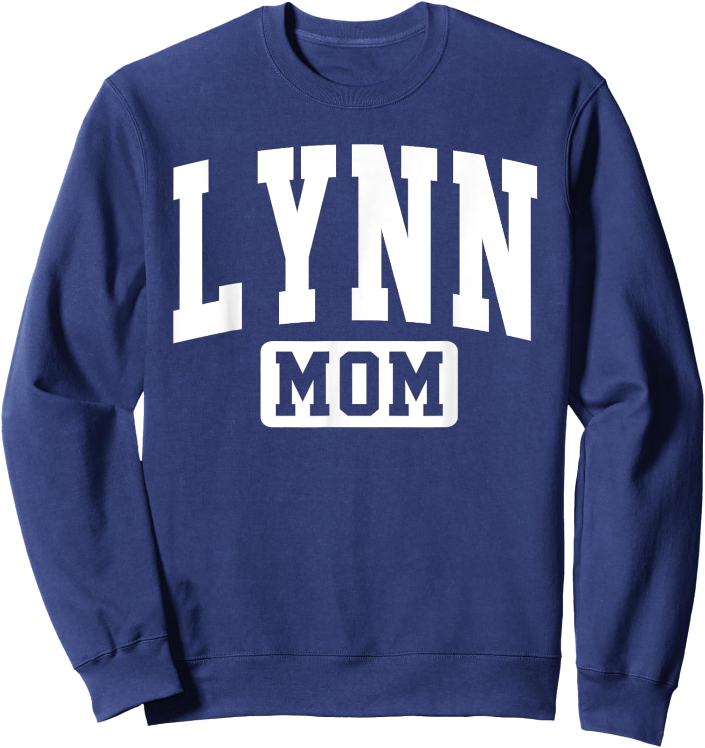Lynn University (Boca Raton) Mom Mother Arch Vintage Family Sweatshirt - Sweatshirt | Navy
