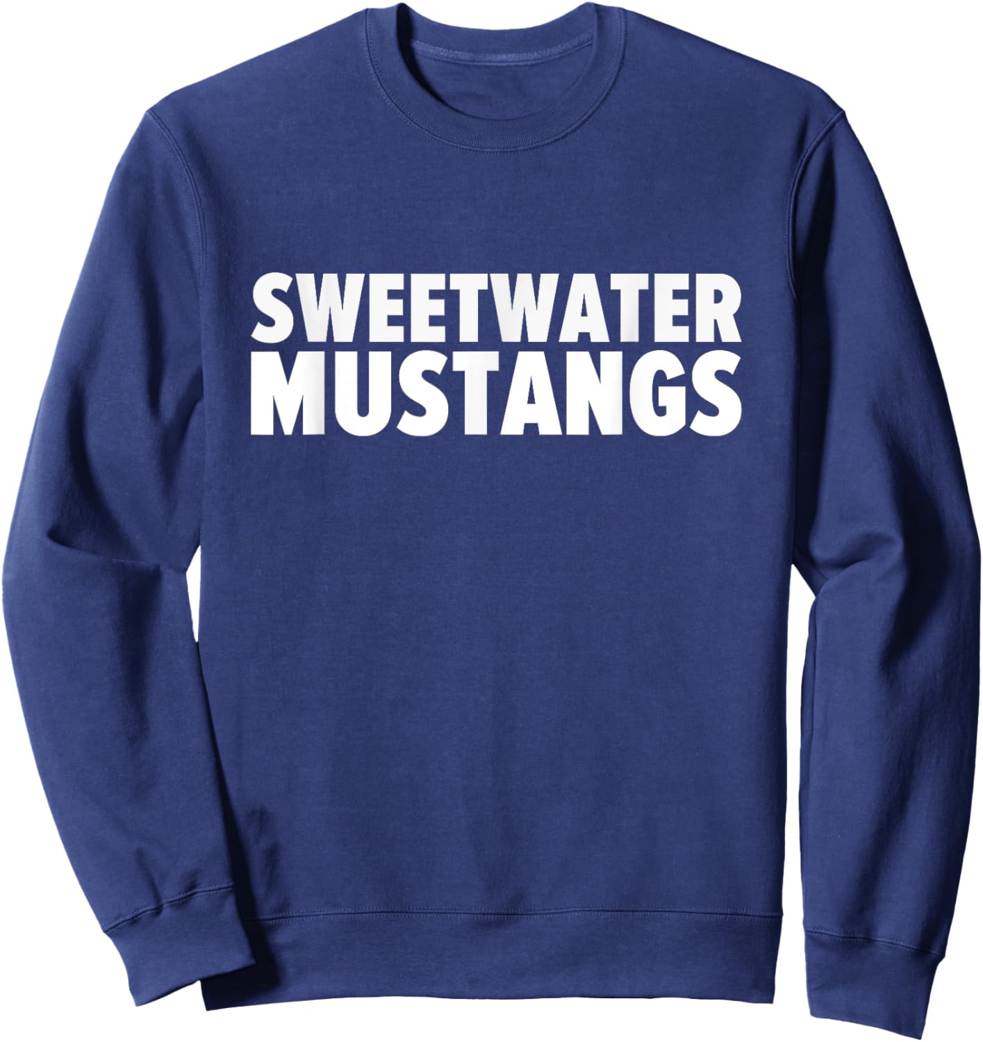 Sweetwater Mustangs Bold Sweatshirt - Sweatshirt | Navy