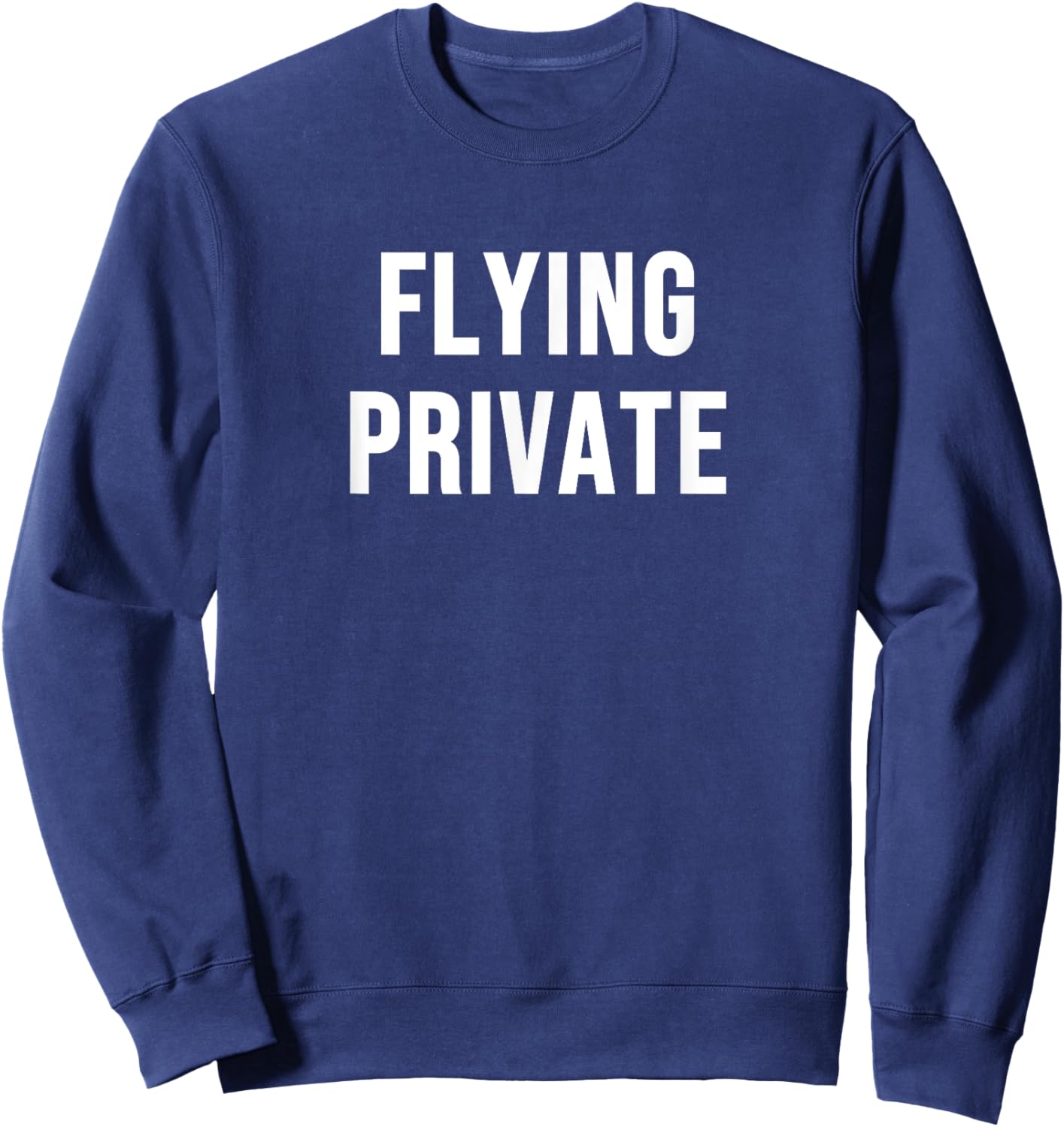 Flying Private Sweatshirt - Sweatshirt | Navy