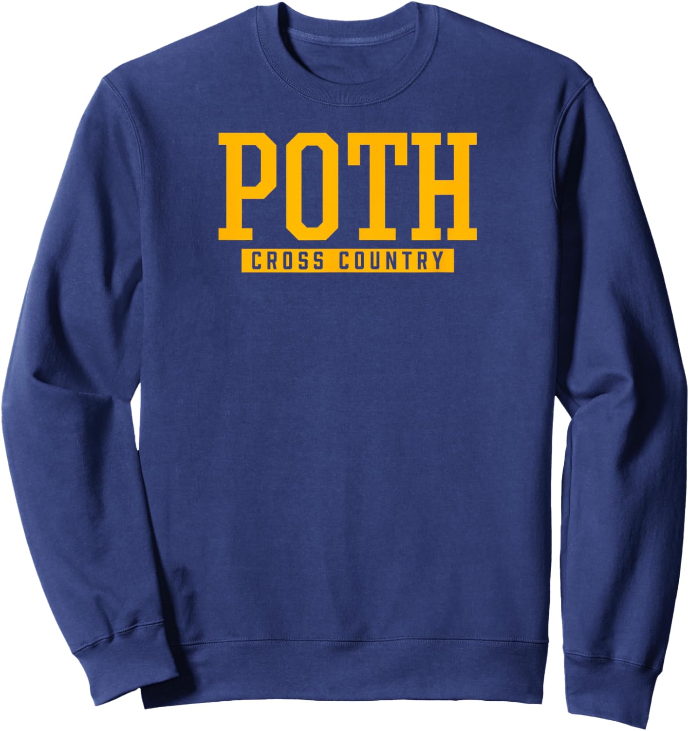 Poth High School Cross Country Sweatshirt - Sweatshirt | Navy
