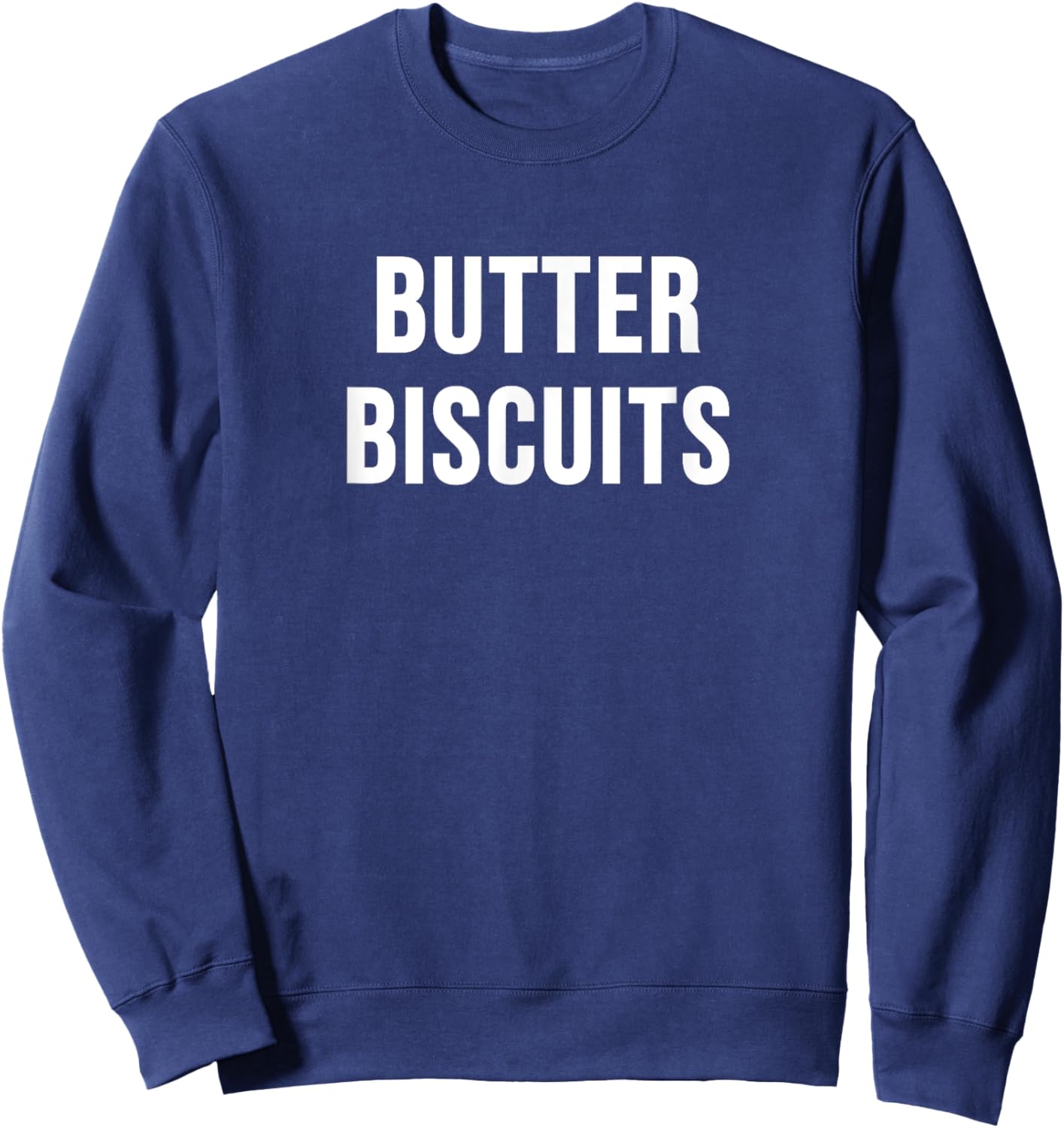 Butter Biscuits Sweatshirt - Sweatshirt | Navy