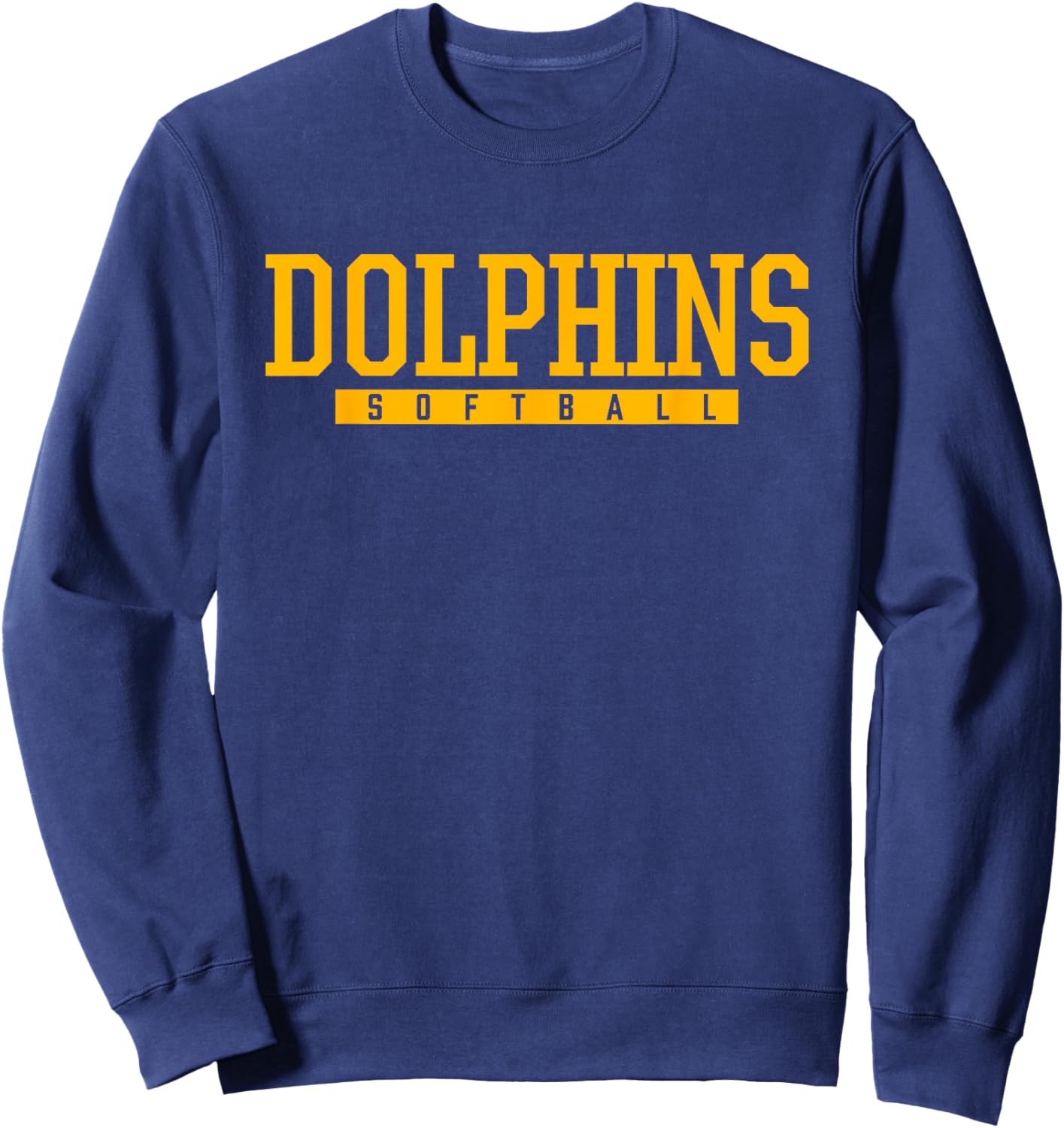 Marathon Dolphins Softball HS Sweatshirt - Sweatshirt | Navy