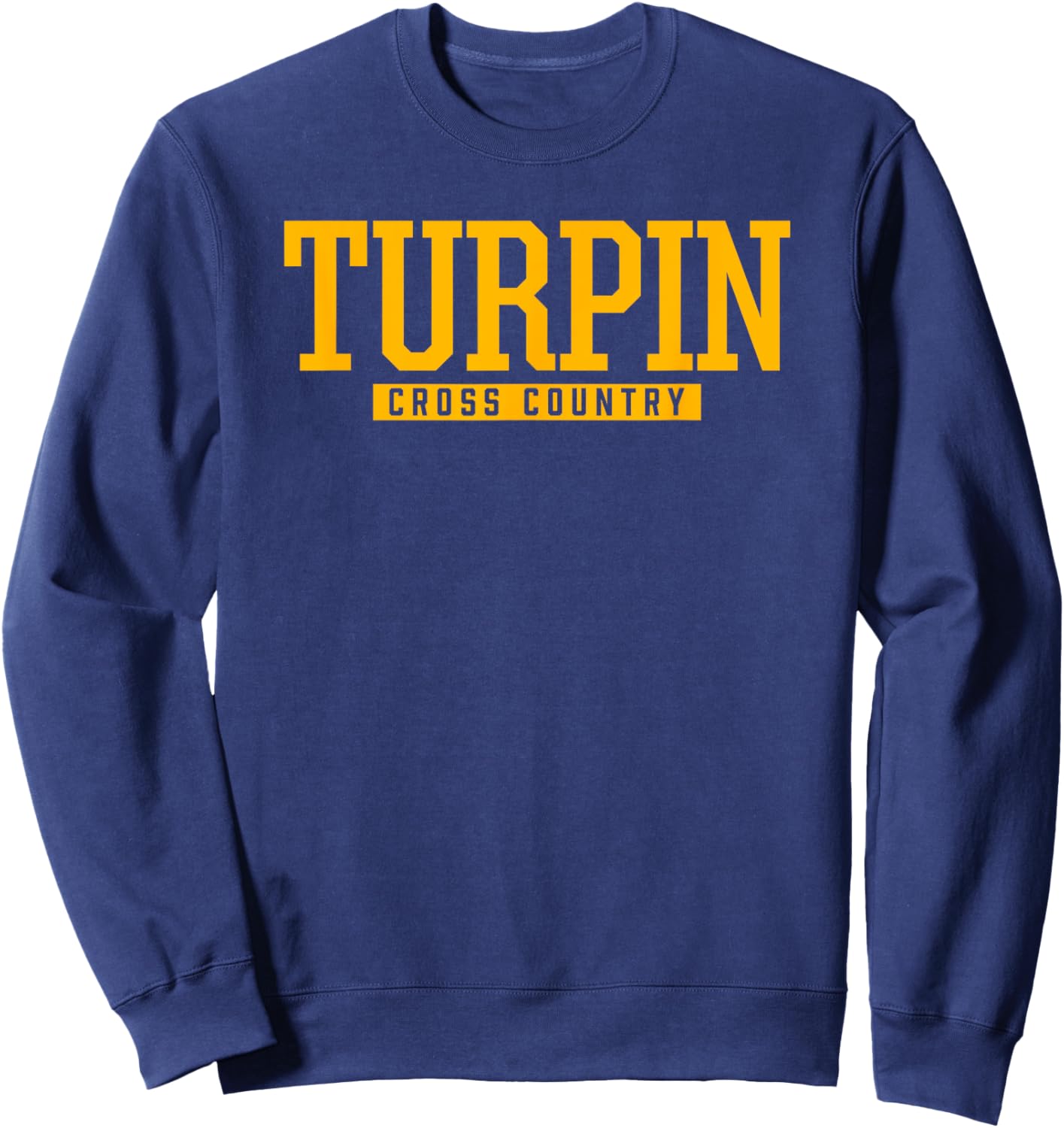 Turpin High School Cross Country Sweatshirt - Sweatshirt | Navy