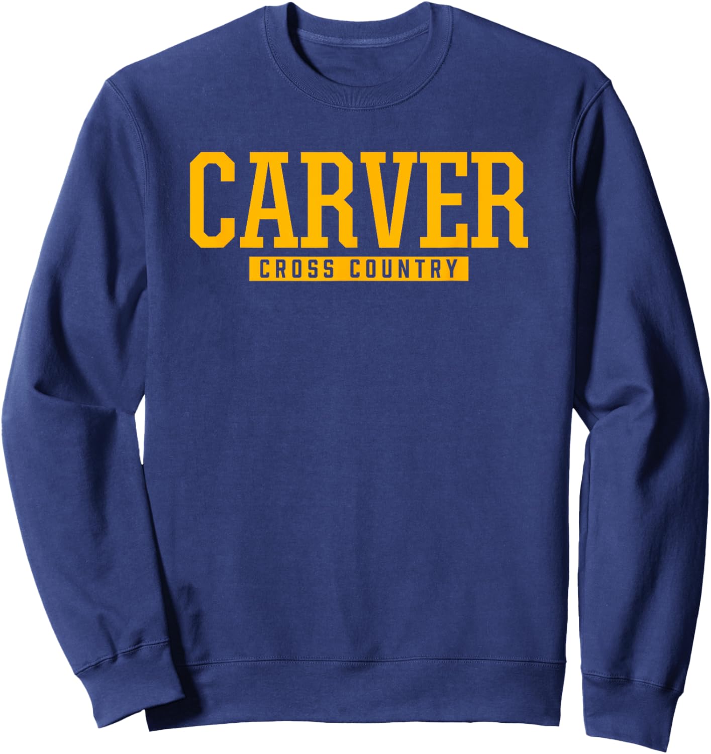 Carver High School Cross Country Sweatshirt - Sweatshirt | Navy