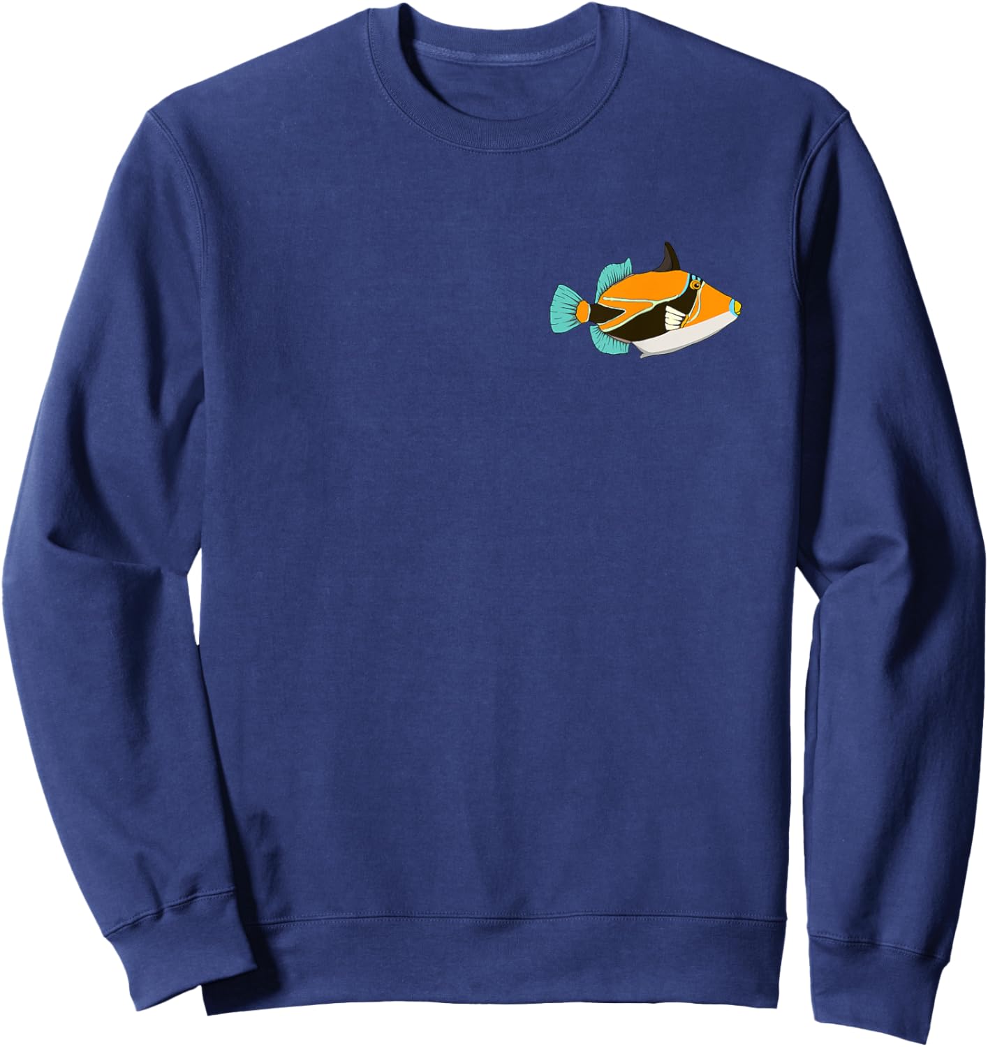 Humuhumunukunukuapua'a Hawaiian Reef Triggerfish Hawaii Sweatshirt - Sweatshirt | Navy