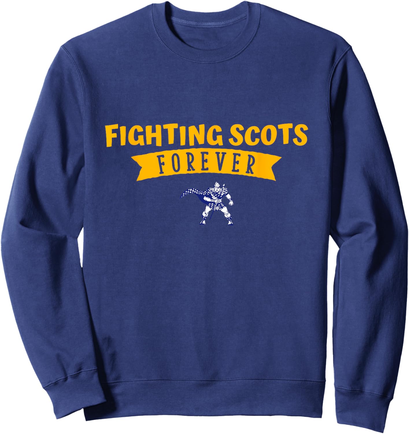 Caledonia Fighting Scots Logo Forever HS Sweatshirt - Sweatshirt | Navy