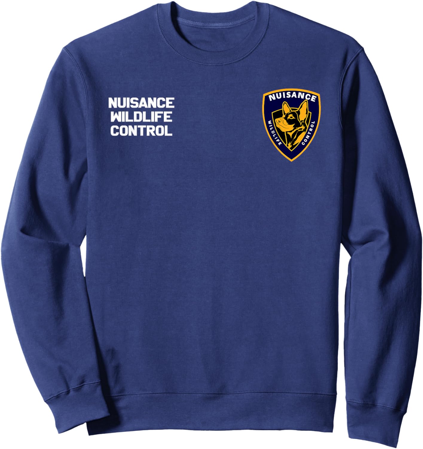 Animal Control & Rescue Officer Wildlife Control Operator Sweatshirt - Sweatshirt | Navy