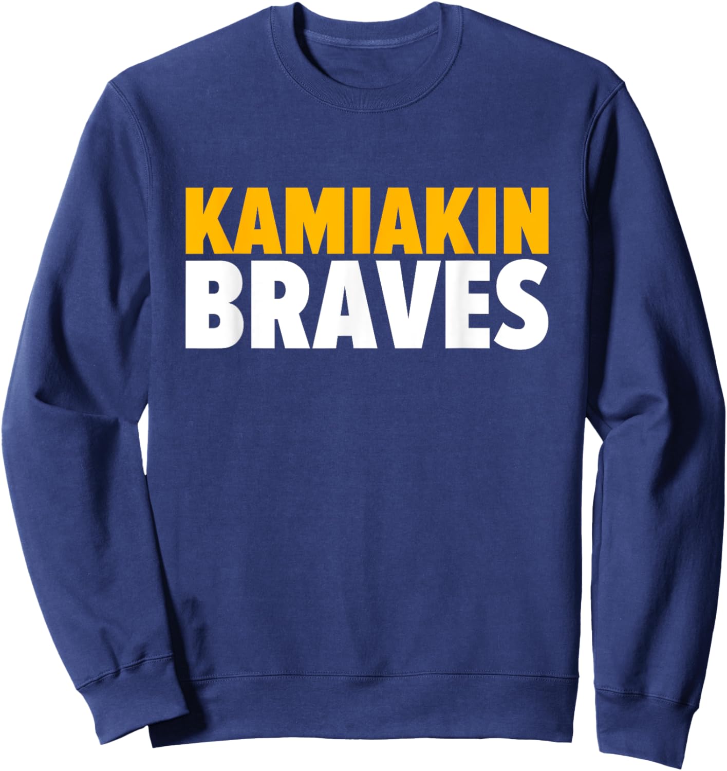 Kamiakin Braves Bold Sweatshirt - Sweatshirt | Navy