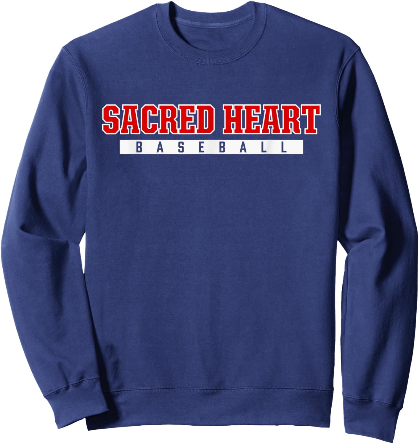 Sacred Heart School Baseball Sweatshirt - Sweatshirt | Navy