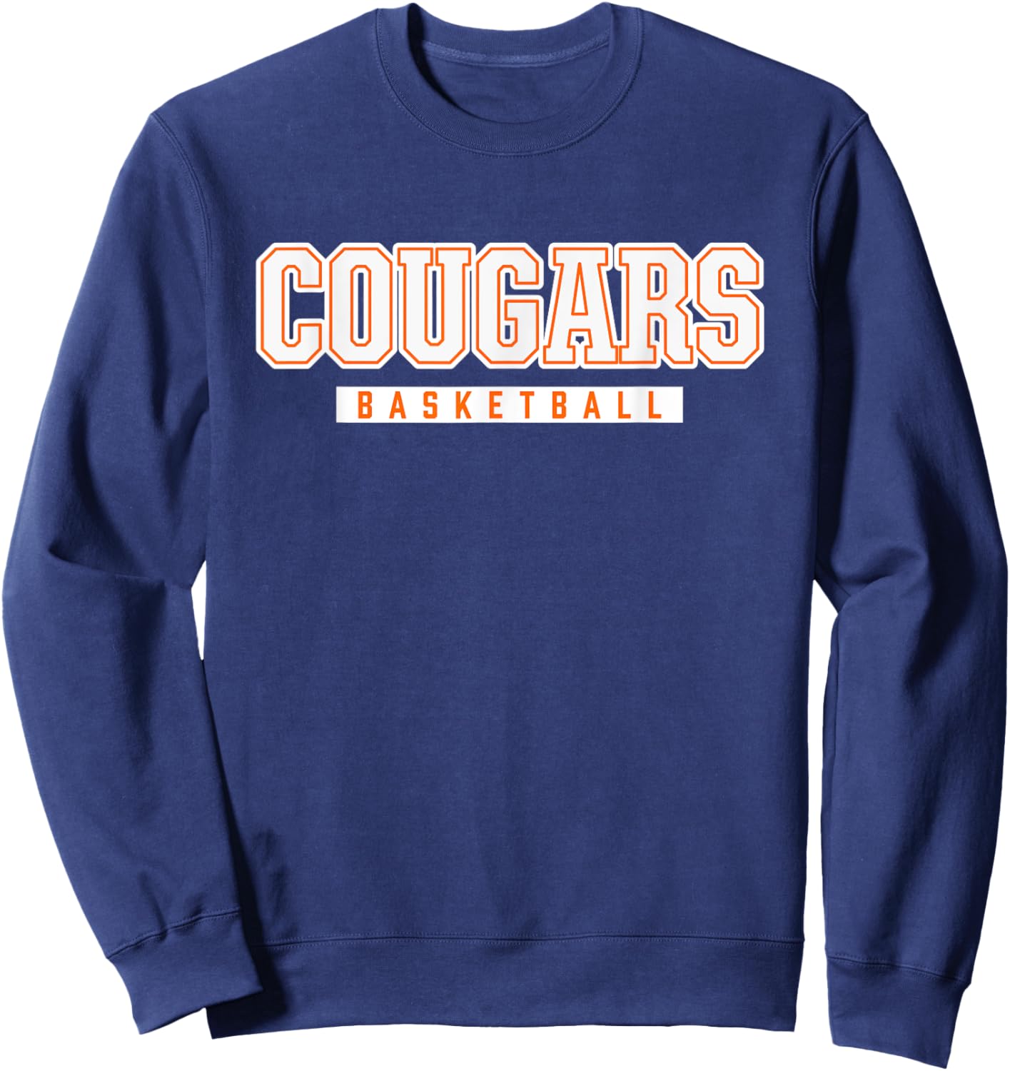 Cougars Basketball Northside High School Sweatshirt - Sweatshirt | Navy