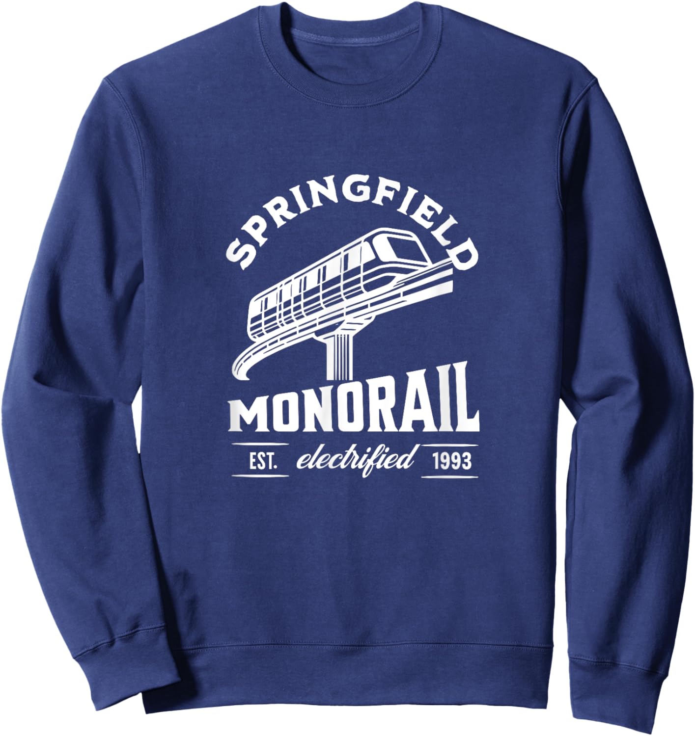 Springfield Monorail - Est. 1993 Sweatshirt - Sweatshirt | Navy