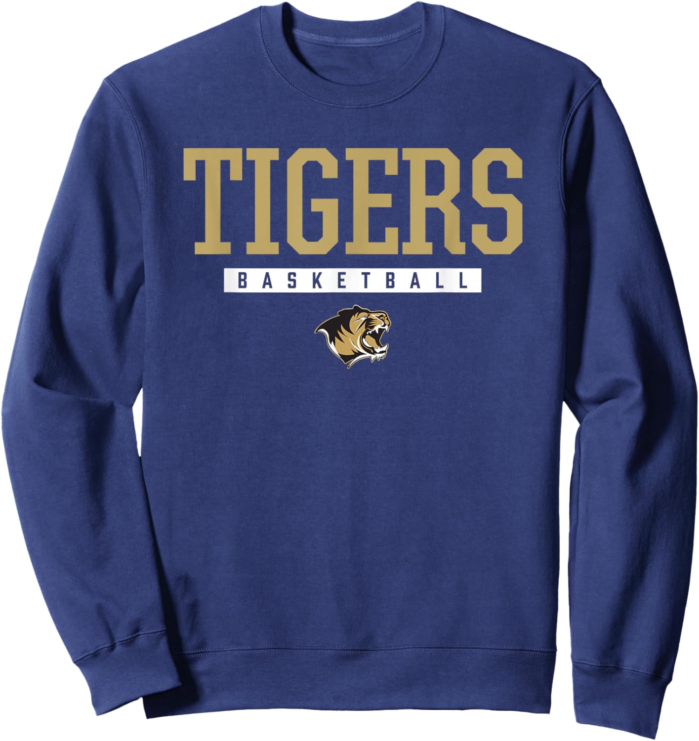 Bentonville Tigers Logo Basketball HS Sweatshirt - Sweatshirt | Navy