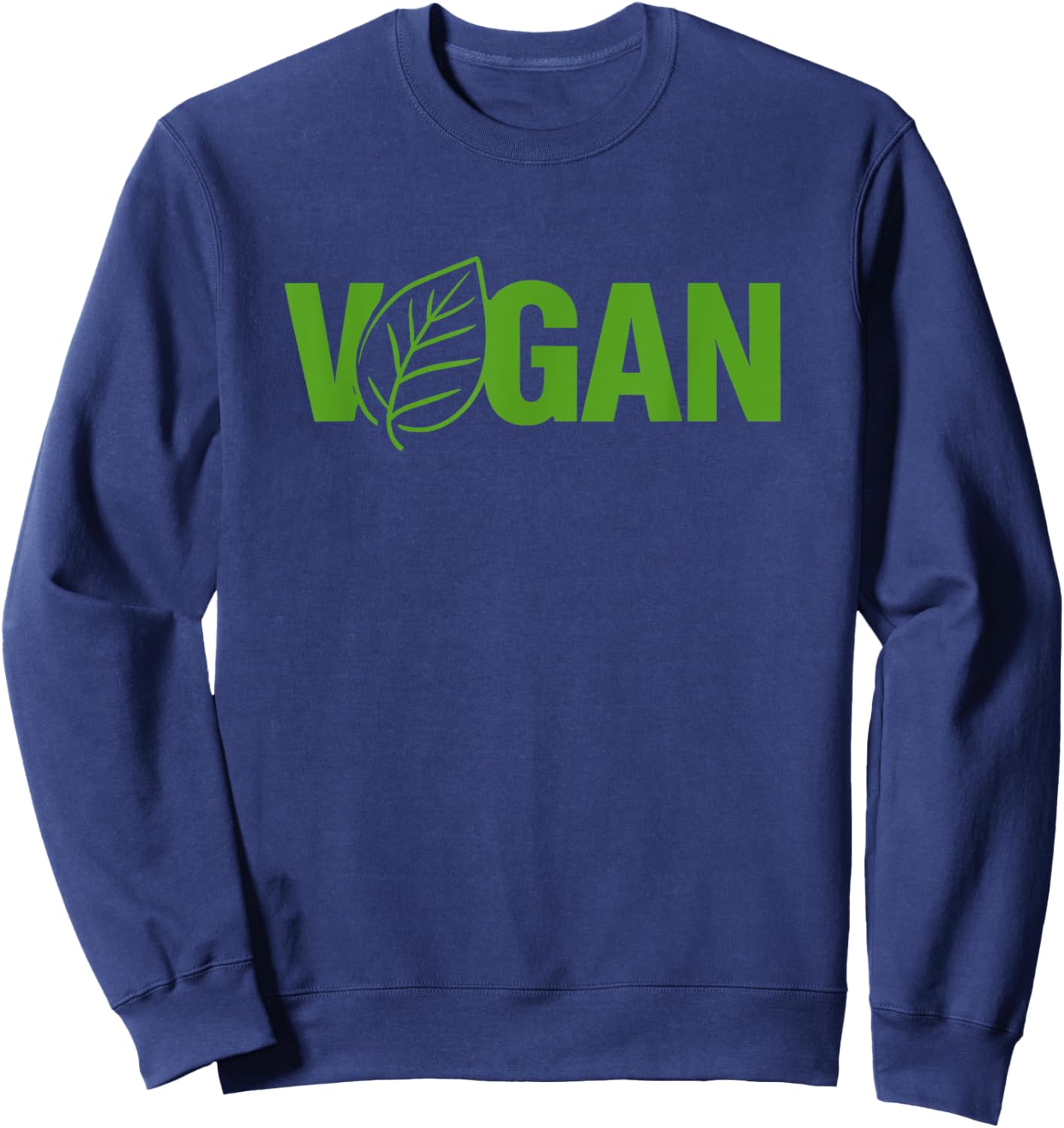 Vegan Veganism Sweatshirt - Sweatshirt | Navy