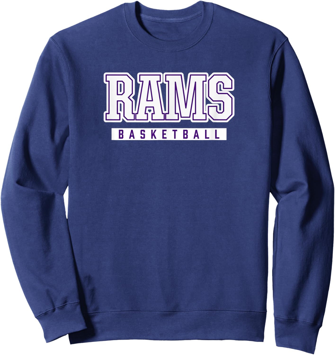 Rams Basketball North Thurston High School Sweatshirt - Sweatshirt | Navy