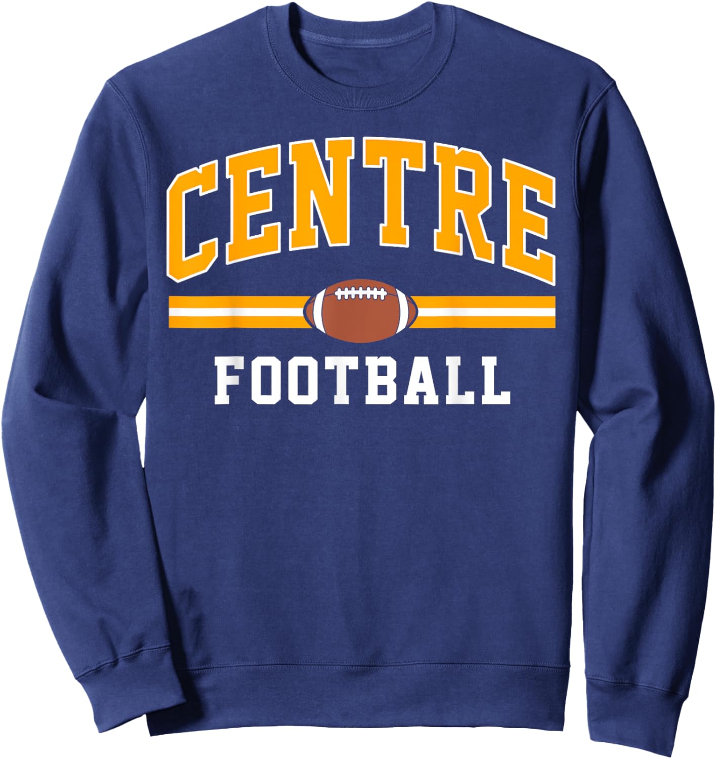 Centre College Football Arch Vintage Design Women Sweatshirt - Sweatshirt | Navy
