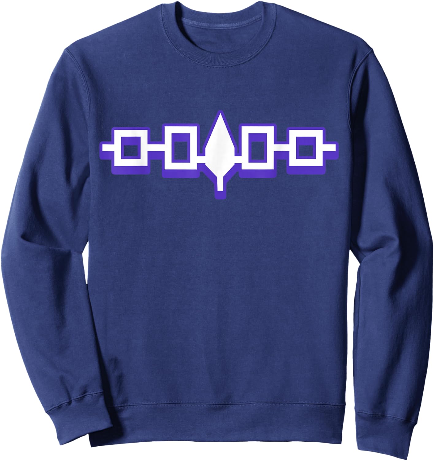 Iroquois Nation Flag Native American Haudenosaunee Sweatshirt - Sweatshirt | Navy
