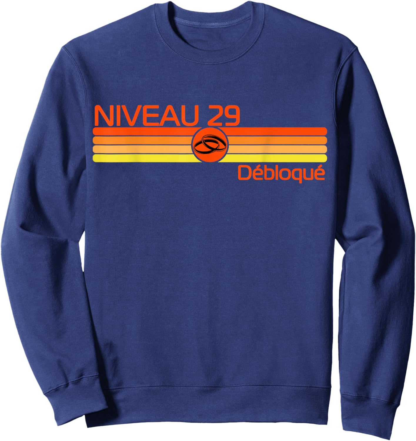 29 Years Wedding Gift – Velvet Wedding Sweatshirt - Sweatshirt | Navy