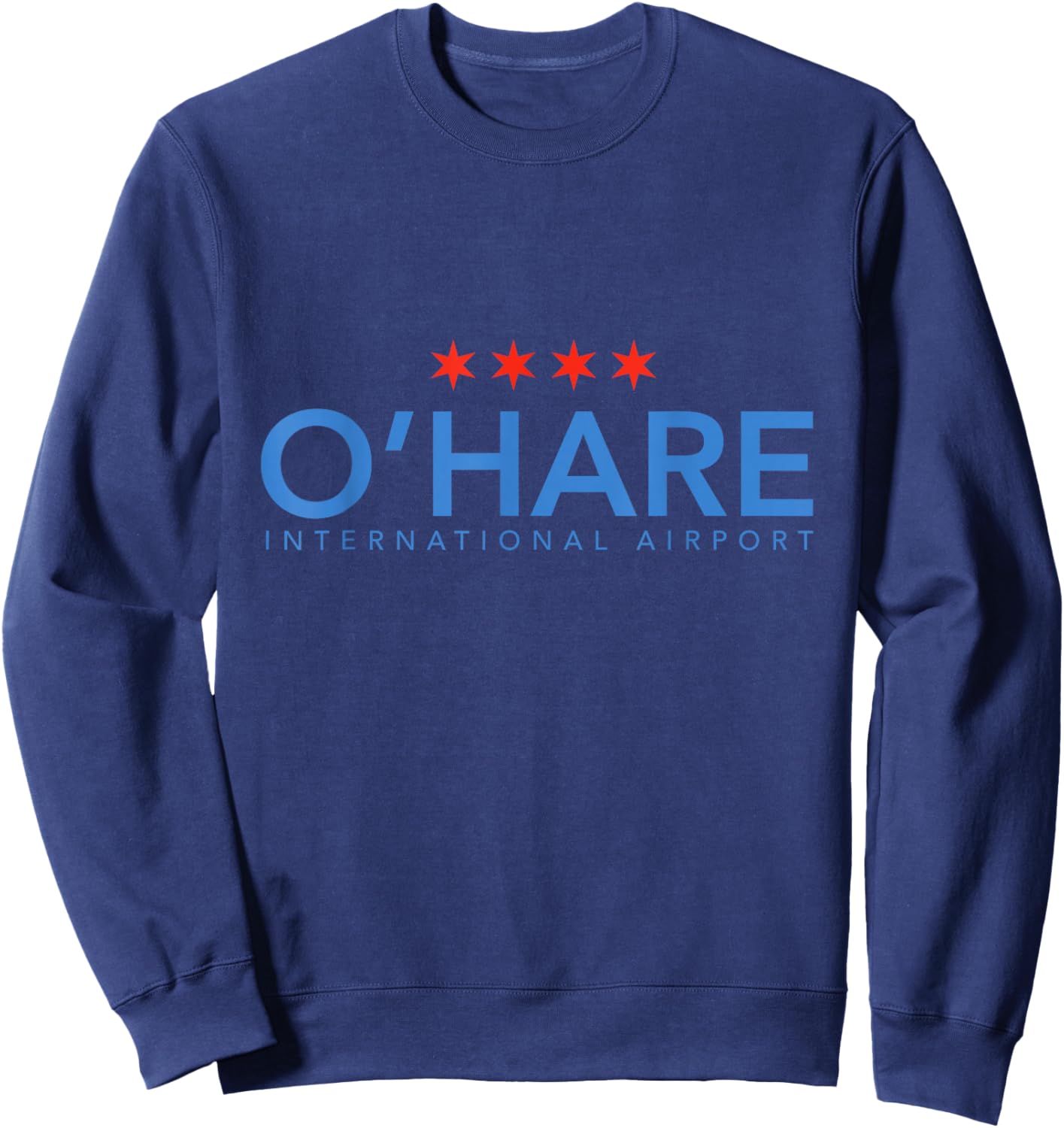 Chicago O'Hare ORD Sweatshirt - Sweatshirt | Navy