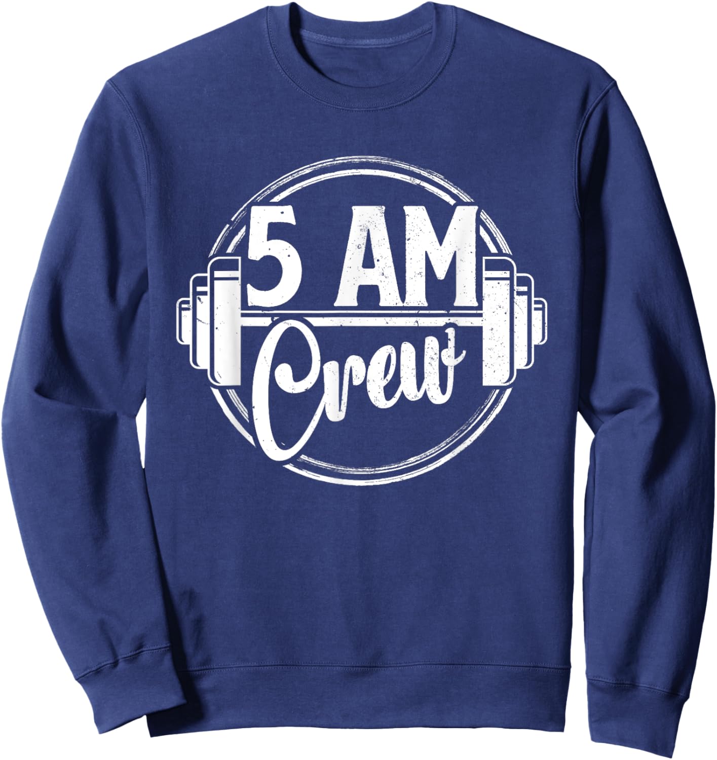 5 am Crew Sweatshirt - Sweatshirt | Navy