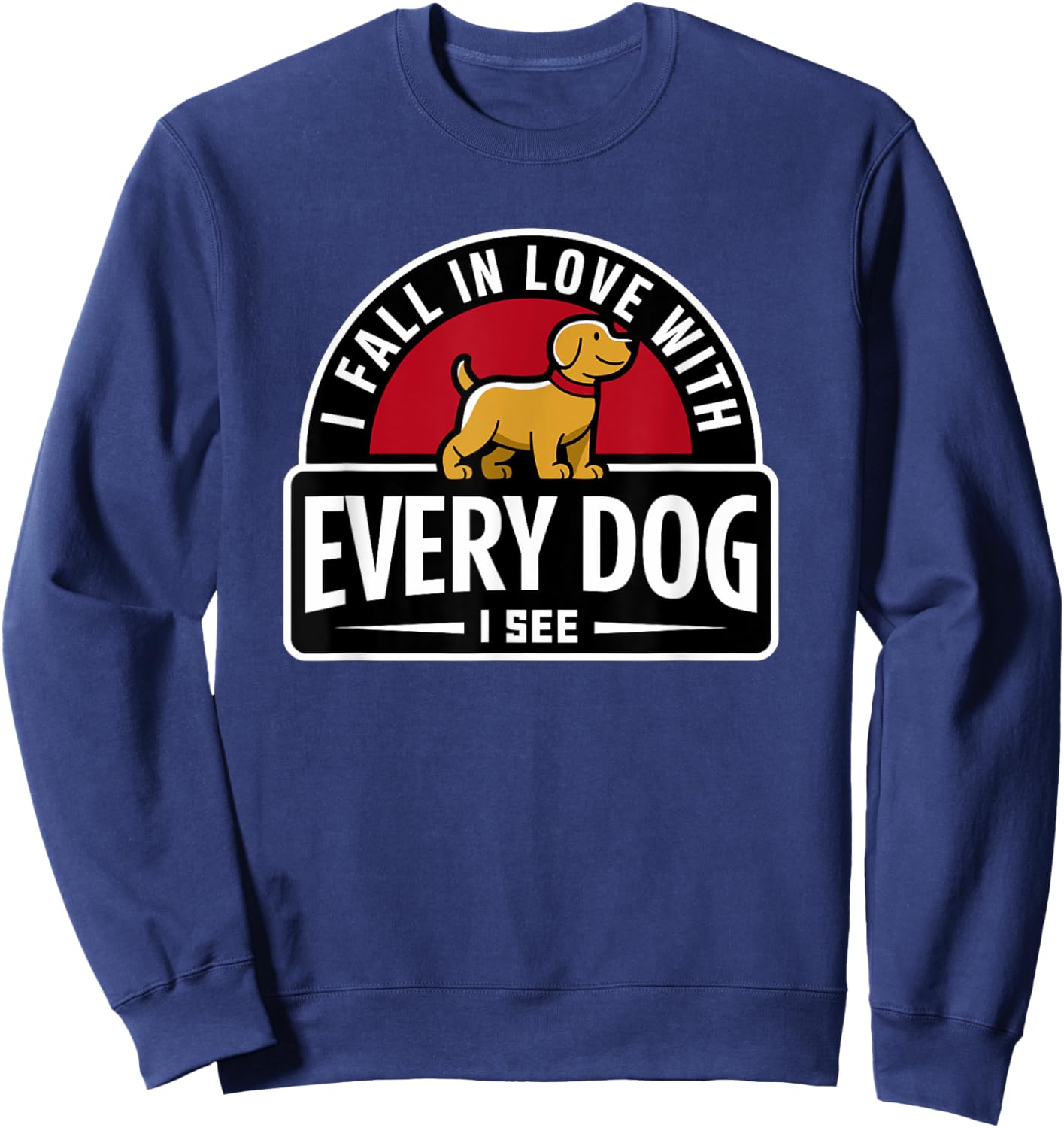 Funny Dog Sweatshirt - Sweatshirt | Navy