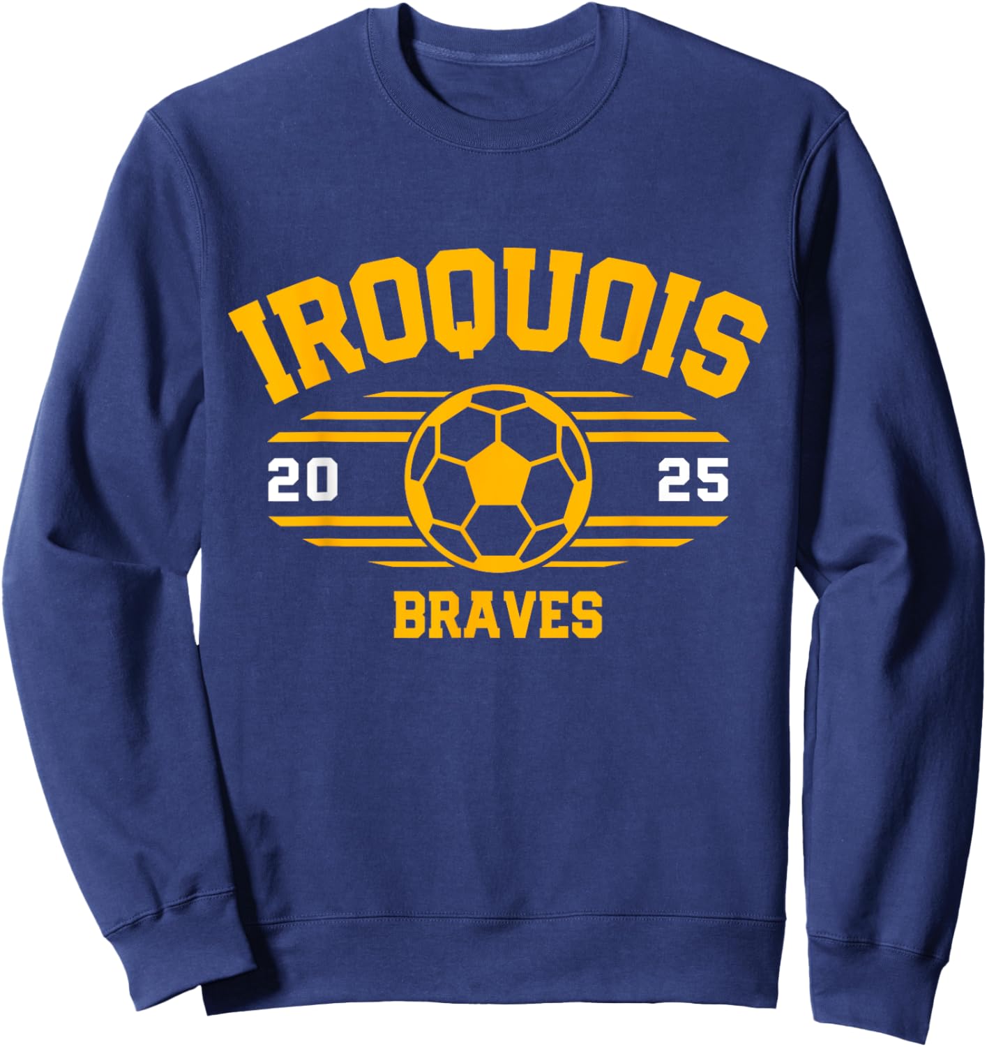 Iroquois Braves Soccer Ball 2025 Sweatshirt - Sweatshirt | Navy