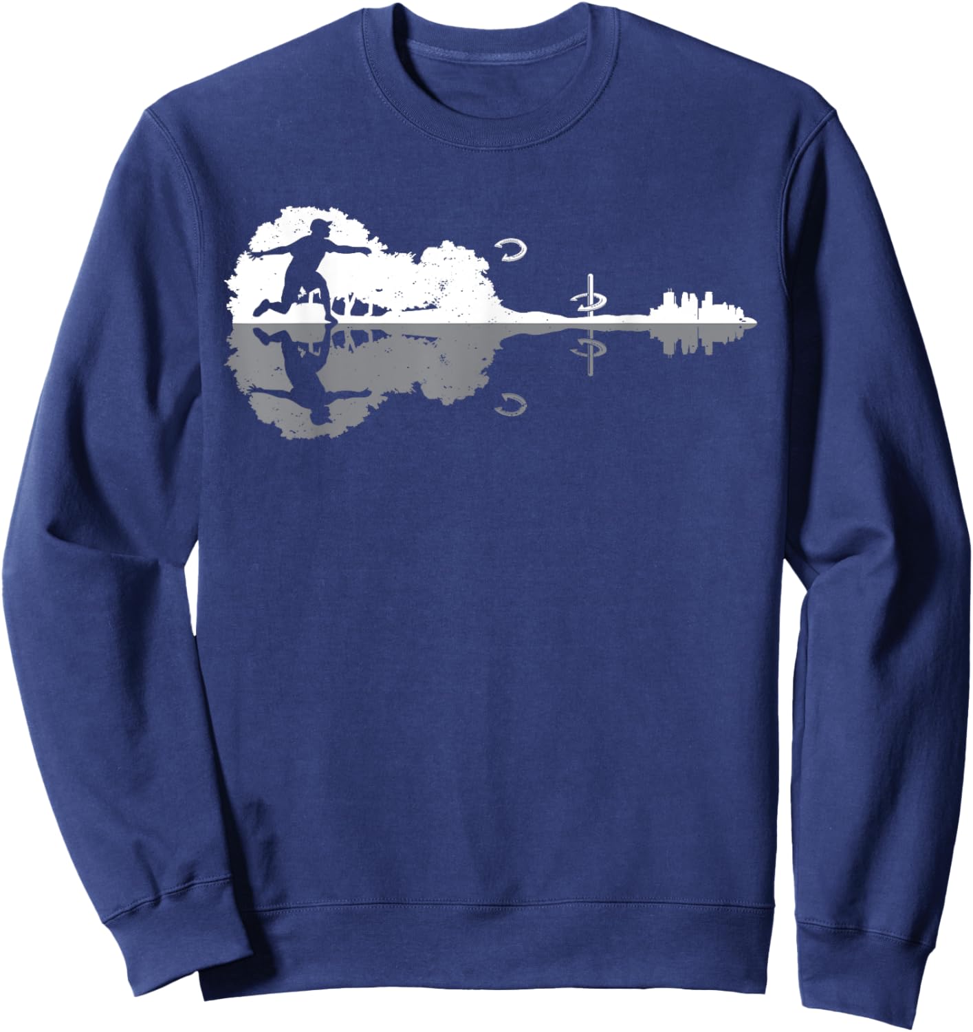 Horseshoe Pitching and Horseshoe Tossing Sweatshirt - Sweatshirt | Navy