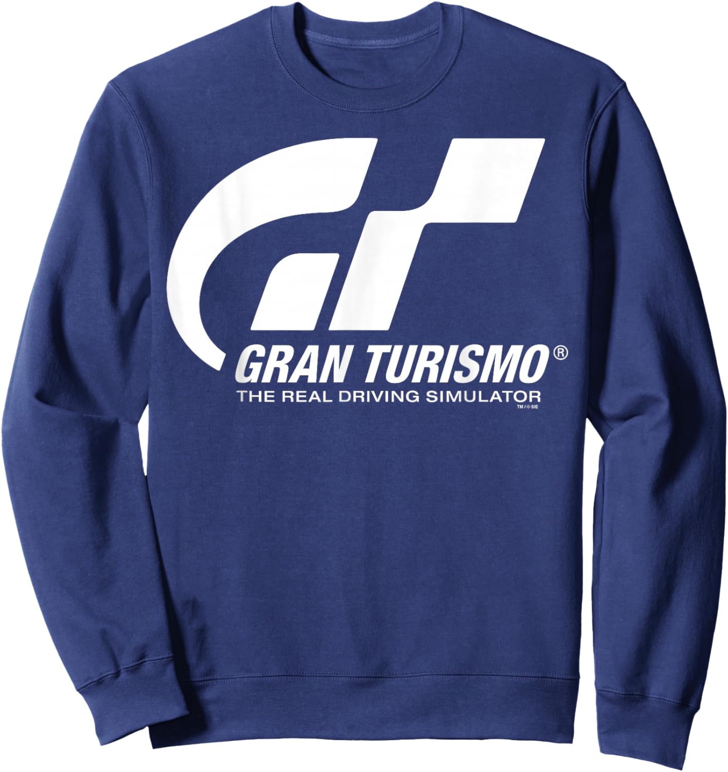 PlayStation Gran Turismo The Real Driving Simulator Grey Sweatshirt - Sweatshirt | Navy