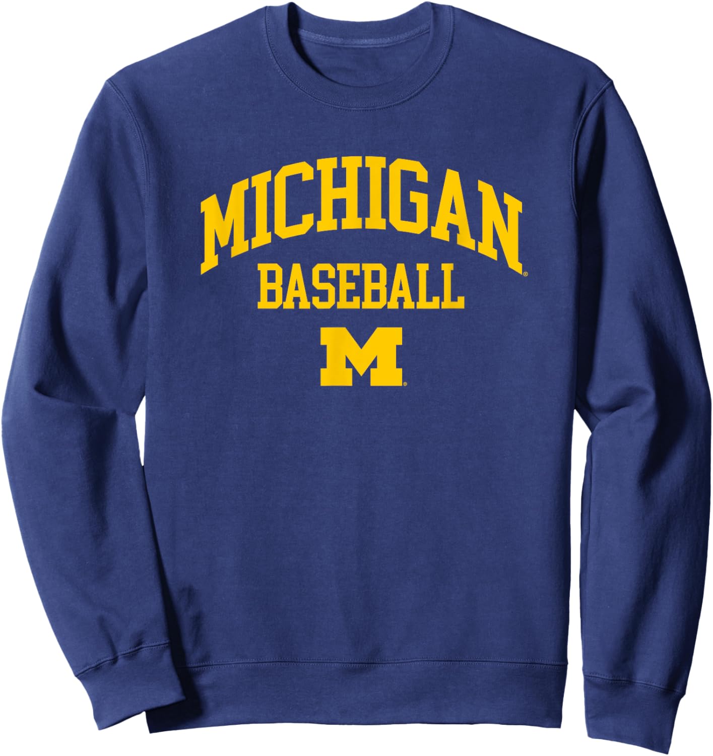University of Michigan Wolverines Baseball Sweatshirt - Sweatshirt | Navy