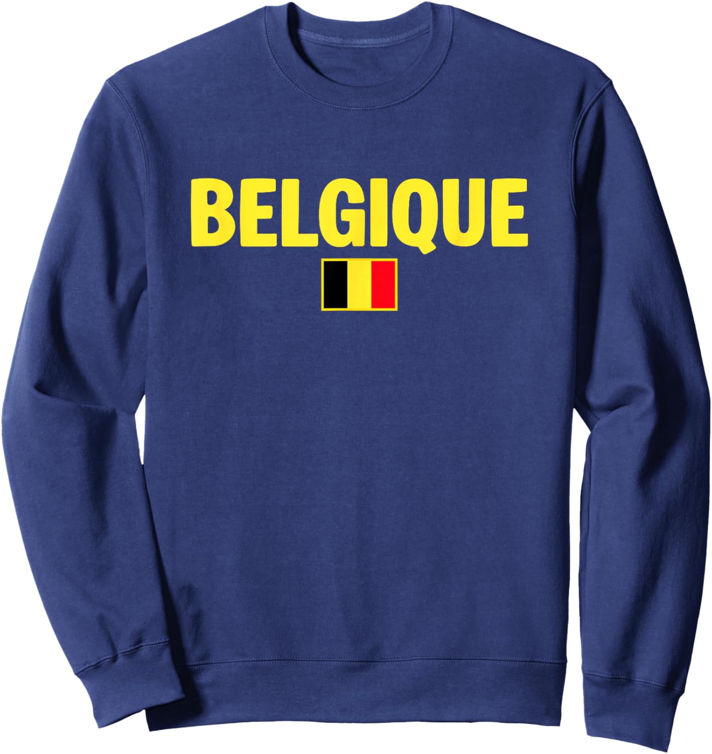 Drapeau Belgique Sweatshirt - Sweatshirt | Navy